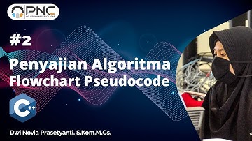 #2 C++ | Penyajian Algoritma Flowchart Pseudocode | Algoritma Dan Pemrograman