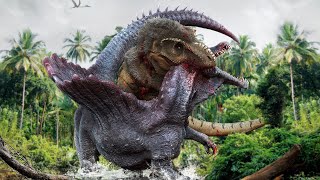 Сражения Динозавров. Самые совершенные средства Защиты и Нападения.