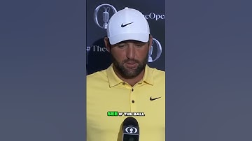 Scottie Scheffler on Shane Lowry