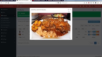 Simple Point Of Sale With PHP and MySQL