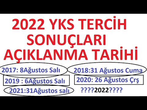 2022 Yks Tercih Sonuçları Ne Zaman Açıklanır ? Ösym Tercih Sonuçlarını Ne Zaman Açıklıyor Hangi Gün