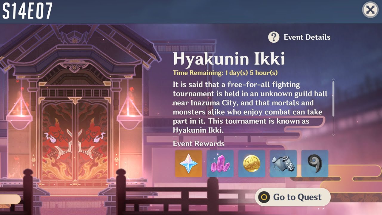 Hyakunin Ikki Genshin Impact | Part 1 ∙ S14E07