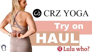 BEST LULULEMON DUPES? CRZ YOGA HAUL AND REVIEW