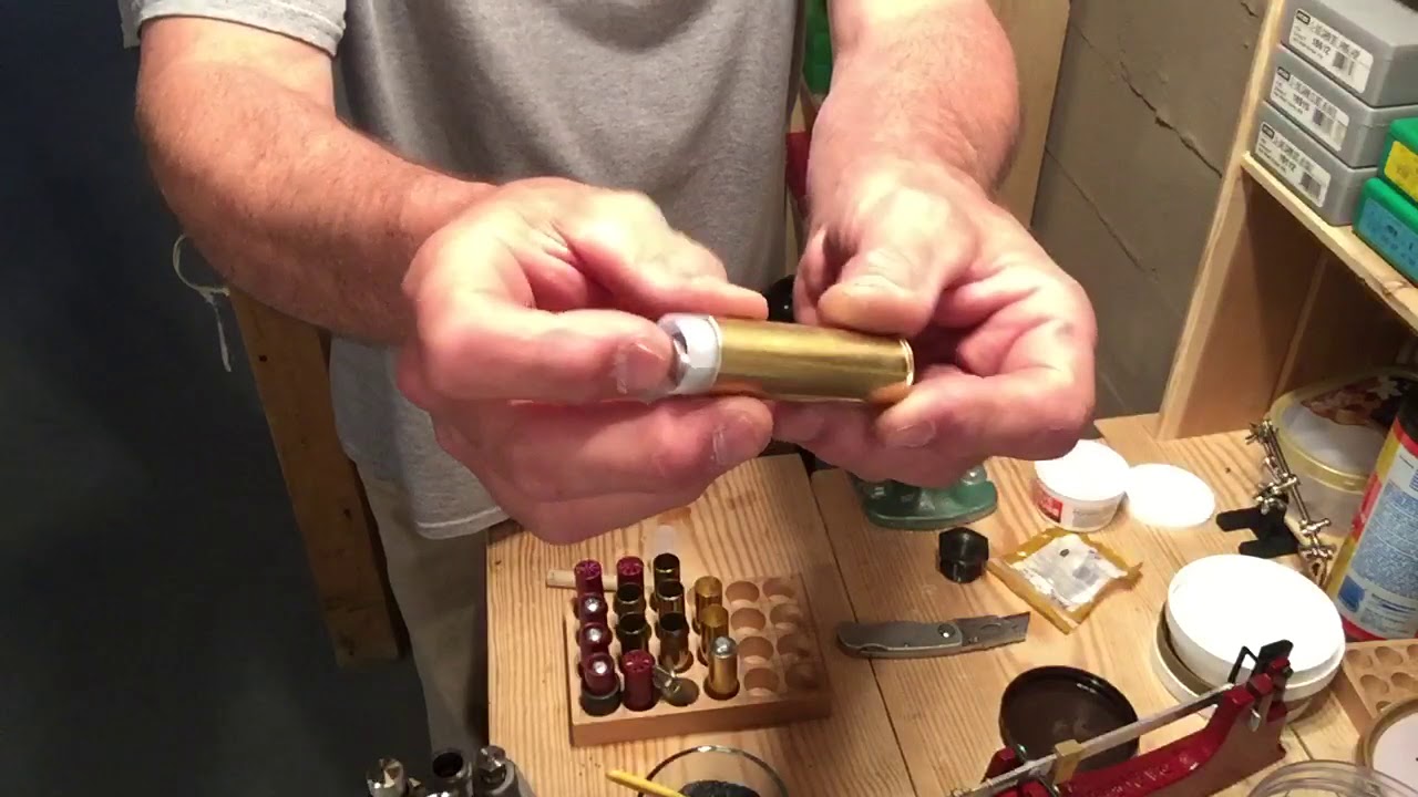 Loading slugs in all brass Magtech 12ga shells 