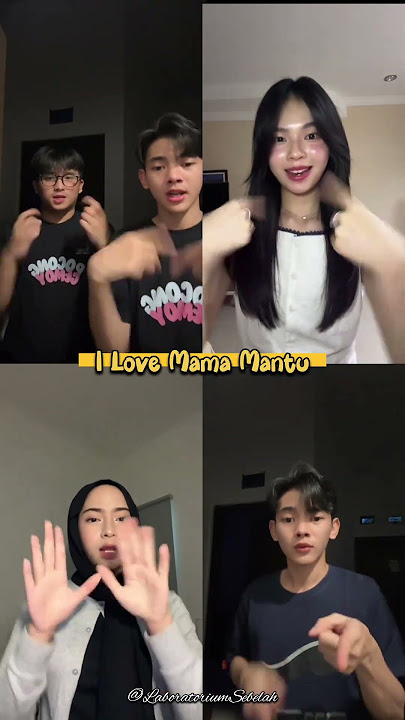 Dance I Love Mama Mantu|Dance Tiktok 2025| #dance #trend #shorts #laboratoriumsebelah #youtubeshorts