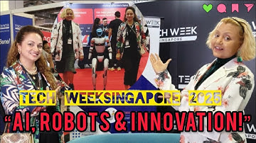 “Tech Week Singapore 2025: AI Robots, Cybersecurity & Global Innovations!”