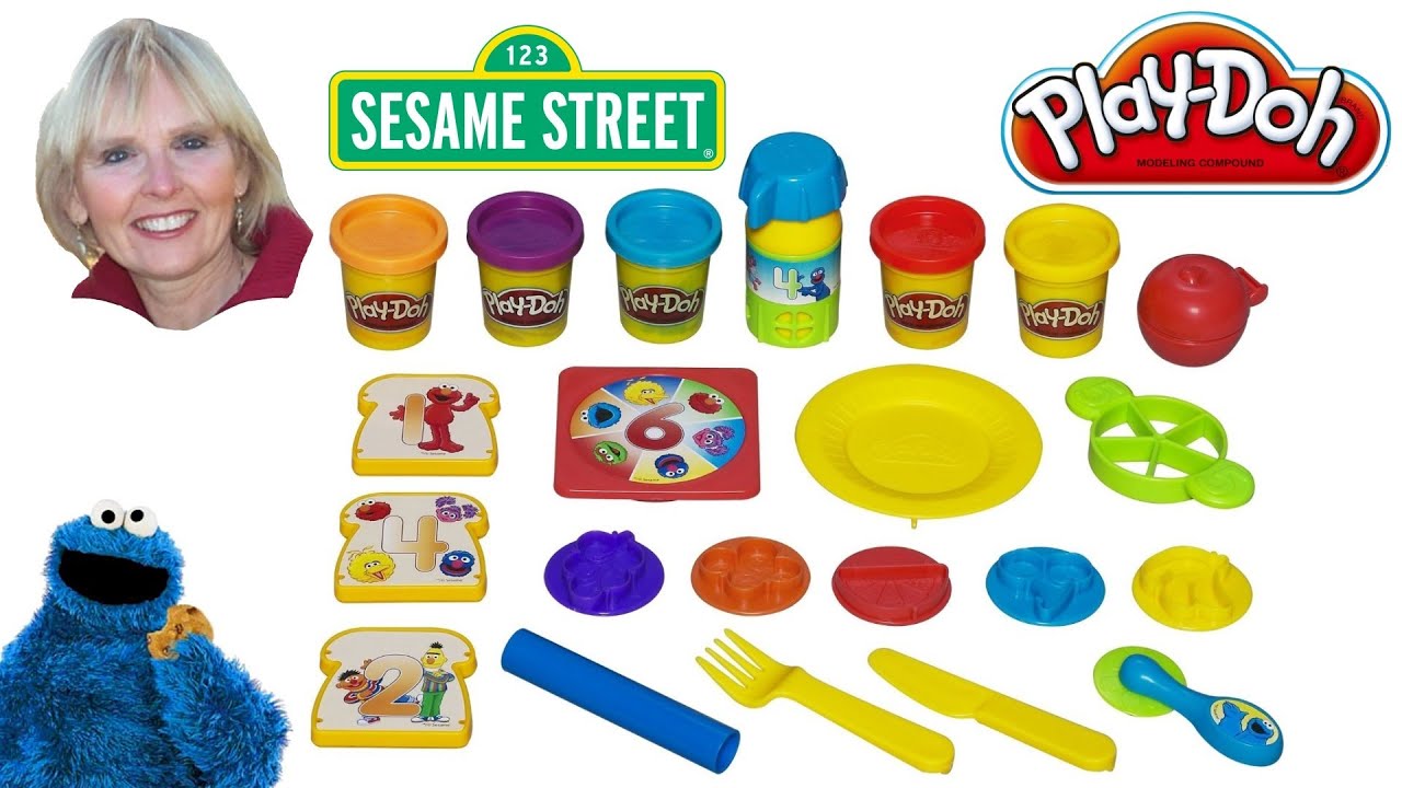 Collectors Item Play-Doh Lunch Box Fun Diversion Almuerzo Sesame
