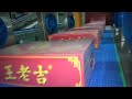 Blue Colour Belt Conveyor with Roller Conveyor