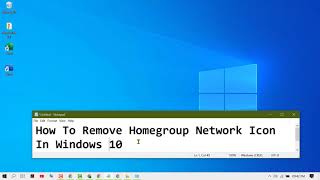 Celebrity How To Remove Homegroup Network Icon In Windows 10 Net Worth