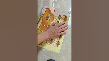 Mẫu tem ruốc gà in ghép offset  #inanhung #intemnhan #shorts