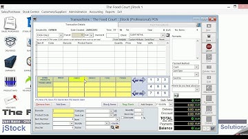 jStock POS   Supermarket Settings