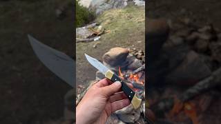 Using a Buck 110 Folding Hunter in the Wild | Canoe Camping