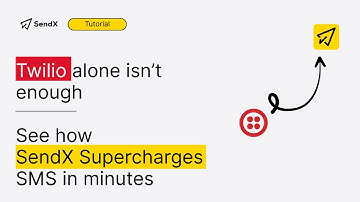 Seamless Twilio Integration with SendX for Automated SMS Messaging