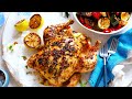 BBQ Roast Lemon and Oregano Chicken recipe