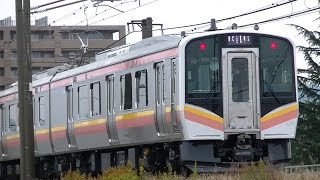 いよいよ明日営業運転！E129系　信越本線下り試運転A3