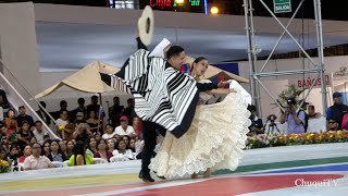 Evelyn Bellido y Miguel Olave. Campeones Mundiales. Festival Marinera Plaza Norte 2024