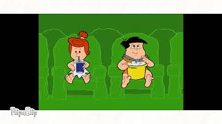 The flintstone kids powerhouse bumper (green background)