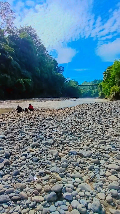 Mancing di sungai cisokan #ciranjang #jembatanlama #cisokan