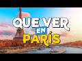 🧳️ TOP 10 Que Ver en París ✈️ Guía Turística Que Hacer en París