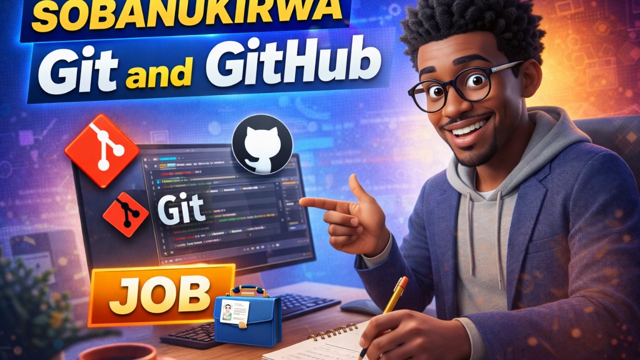 Sobanukirwa Git na GitHub Uko Bikora Nuko Byagufasha Kubona Akazi