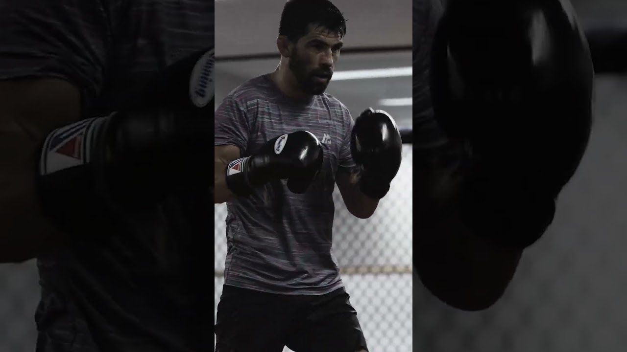 Training with UFC fighter Dominic Cruz as he prepared for Chito Vera