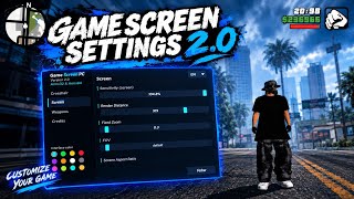[LUA] Share Monetloader GameScreen Settings 2.0 (SA-MP/ANDROID) - x32 & x64