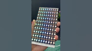 Pixel LED | Looks like Display🔥 #jlcpcbStencil