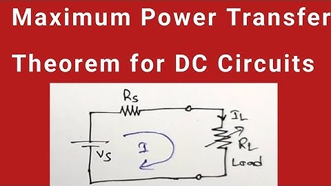 || Maximum power transfer theorem for DC circuits || in Telugu || Network Analysis | diploma || ECE|