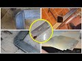 Como ingletes a 45 grados de forma rápida. Trucos de soldador, cerrajero, metalista, herrero