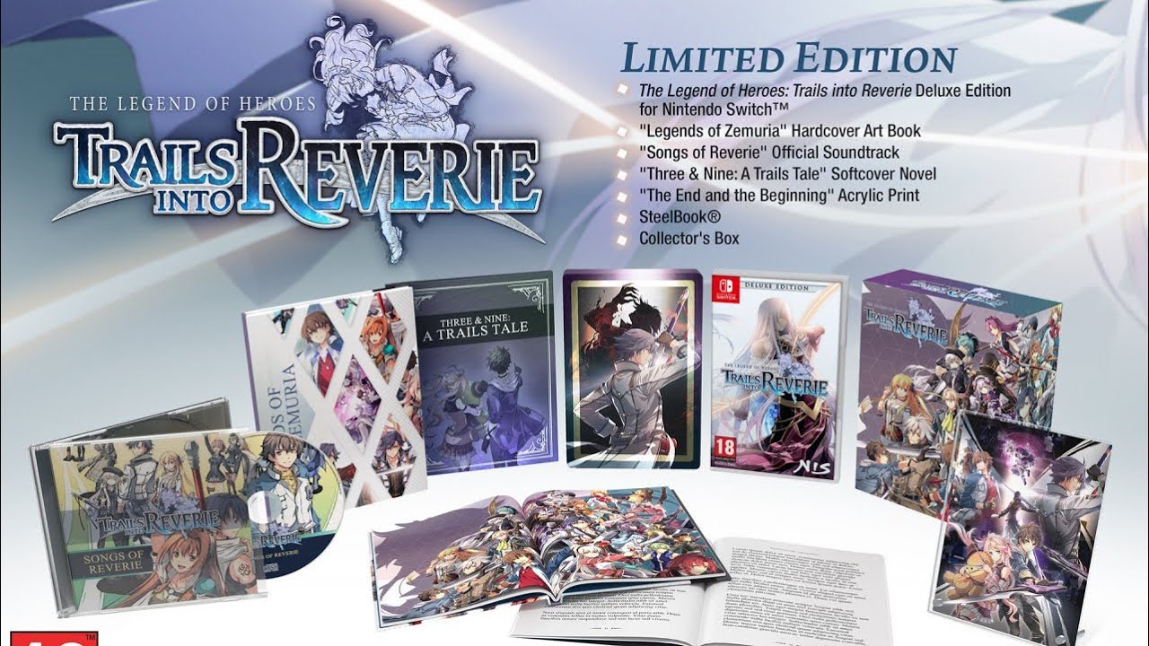 The Legend of Heroes: Trails into Reverie Limited Edition Revealed