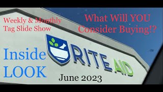 My RiteAid INSIDE LOOK Weekly & Monthly Tags SLIDE SHOW Video with Shopping Ideas & Possibilities