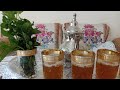 La vraie et la meilleure recette de th marocain  la menthe genuine moroccan tea recipe