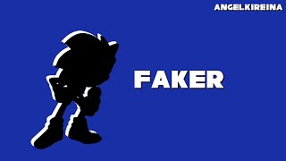 FNF: VS. Sonic.EXE - FAKER (angelkireina mix)