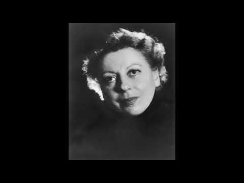 FLUGTEN TIL ÆGYPTEN - Skuespiller Else Skouboe med Johannes Kjær på piano 1950 -