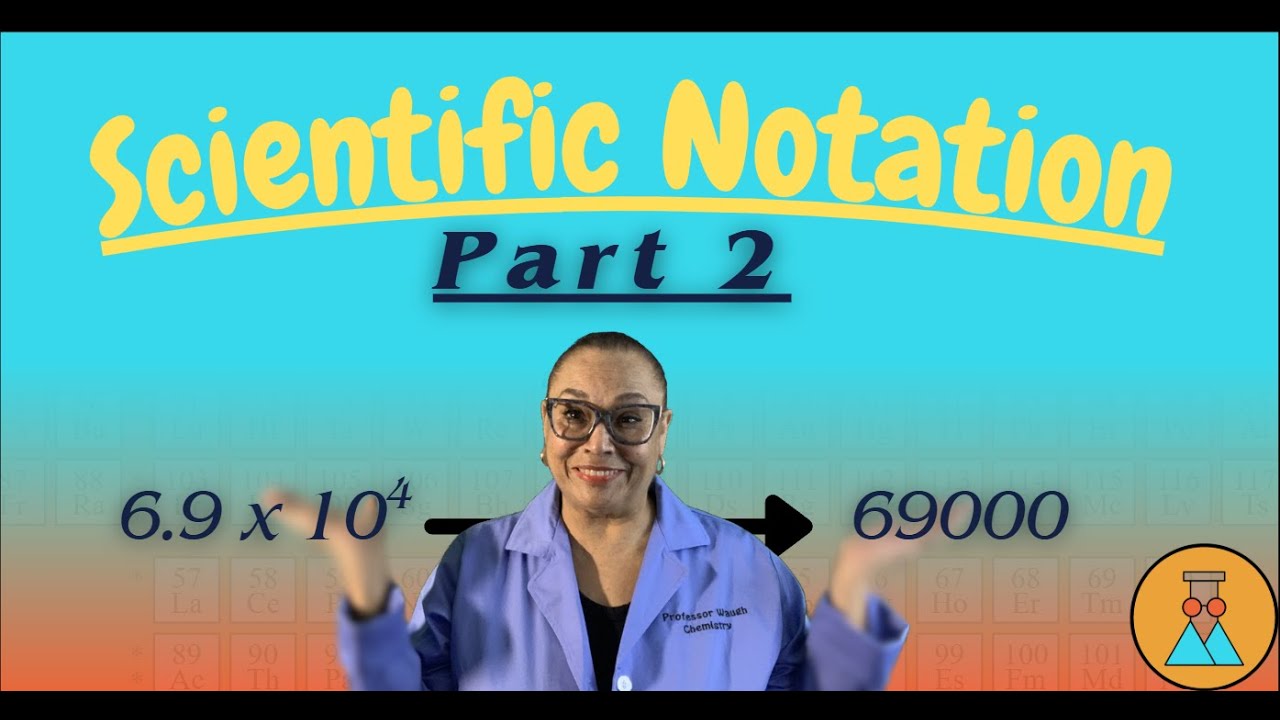 Everyday Chemistry: Scientific Notation (Part 2)