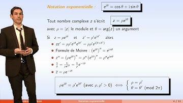 Nombres complexes - partie 3 : argument et trigonométrie