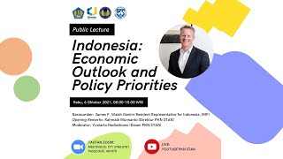 [Public Lecture PKN STAN x IMF] Indonesia: Economic Outlook and Policy Priorities