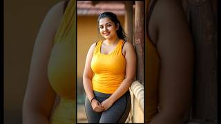 Graceful Yellow Fitness Top & Leggings Elegance For Women