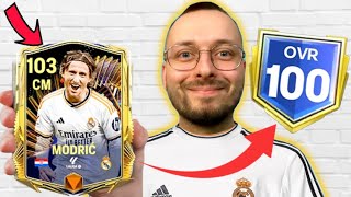 We hit 100 OVR with new 'broken' TOTS Luka Modric! | FC Mobile