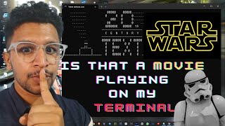 Watch Star Wars on Any Terminal: A Nerd's Guide to Terminal Movie Magic #linux #terminal