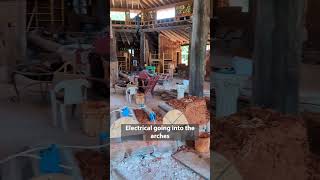 We finally started our cob house arches (Day 12)