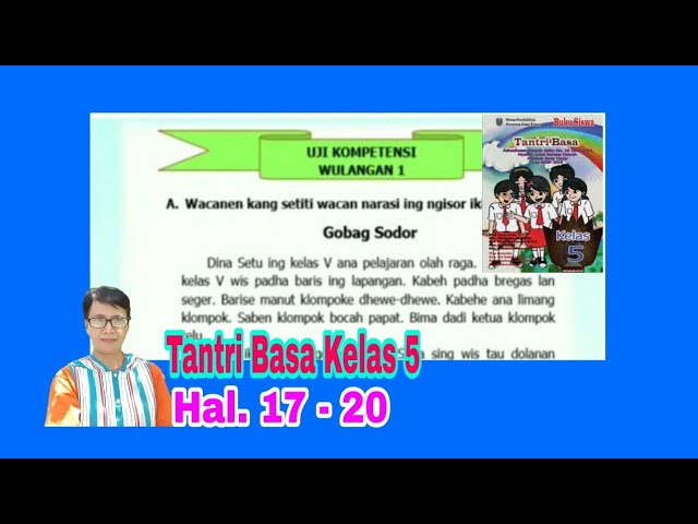 Materi bahasa jawa kelas 5 semester 1 bab 1