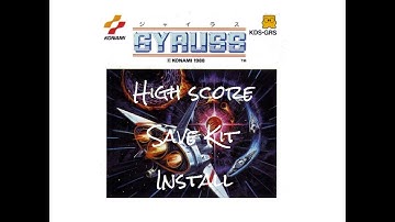 Gyruss High Score Save Kit Install