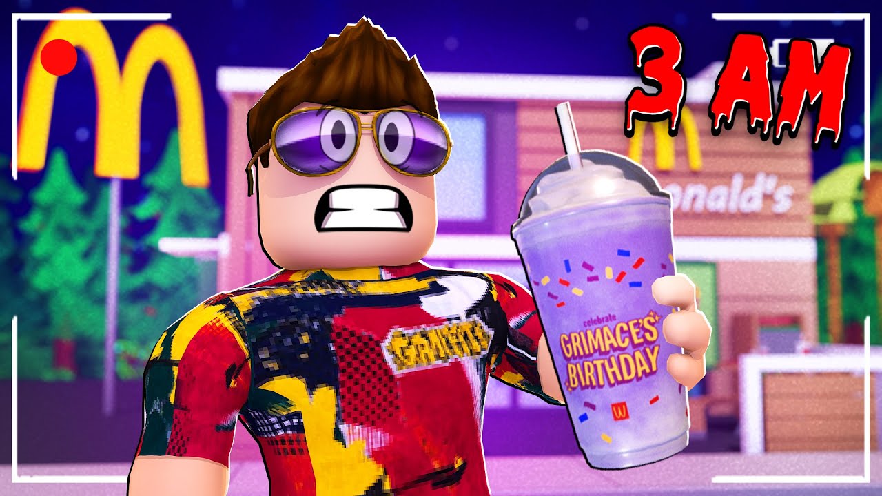 Tør du drikke Grimace Shake OM NATTEN?!😬