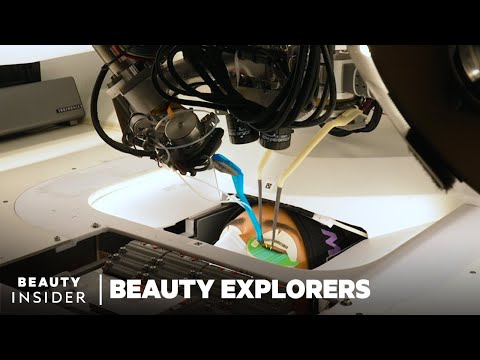 Robot Applies Eyelash Extensions | Beauty Explorers