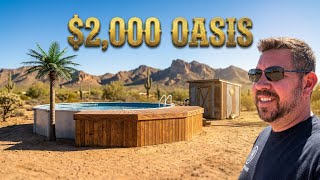 Building a Desert Oasis in my Tombstone Backyard! - The Allen Street Vlog
