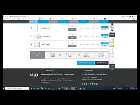 Atomy как сделать  заказ из Англии  инструкция