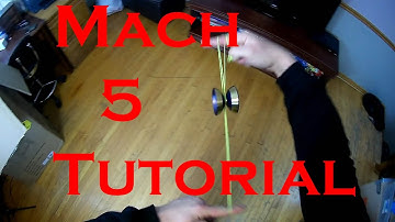 mach 5 beginner YoYo Trick The Easiest Way Tutorial. How to Do Mach 5 YoYo Tutorial.