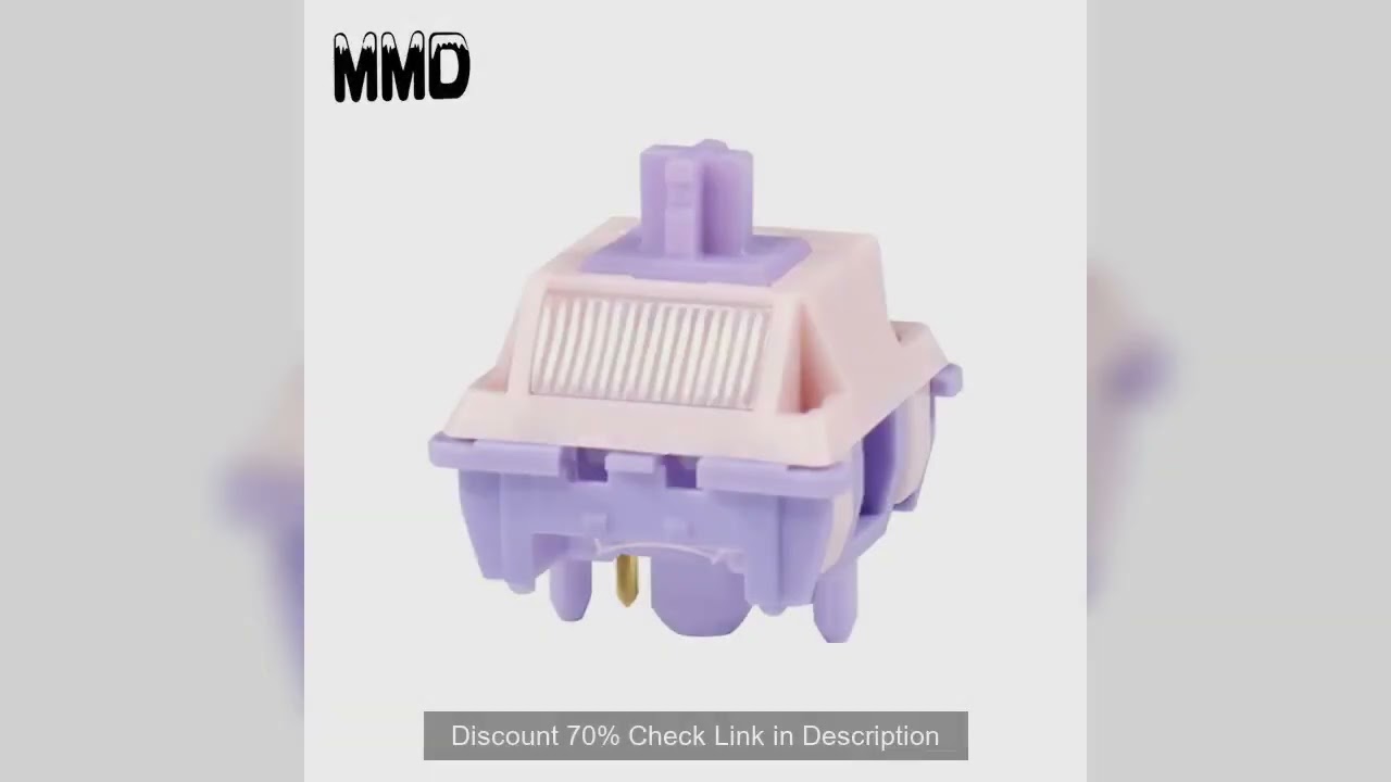 MMD Princess V4 Switch RGB Light Guide Custom 5Pin Linear Tactile Mechanical Keyboard LY Smooth Stal