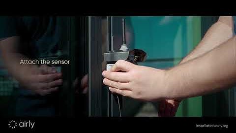 How to install an air quality sensor? A video manual